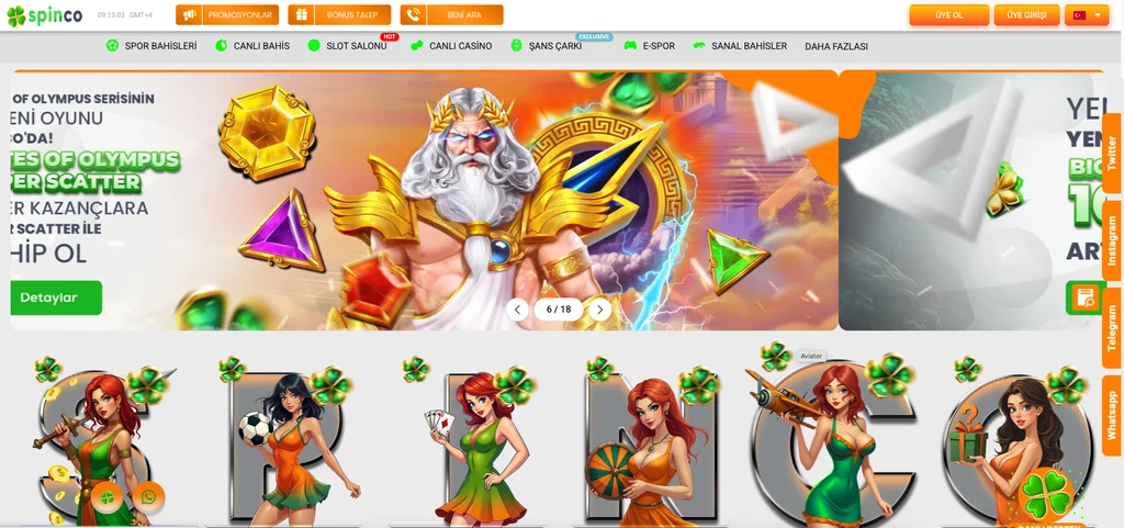 Spinco Casino Giriş